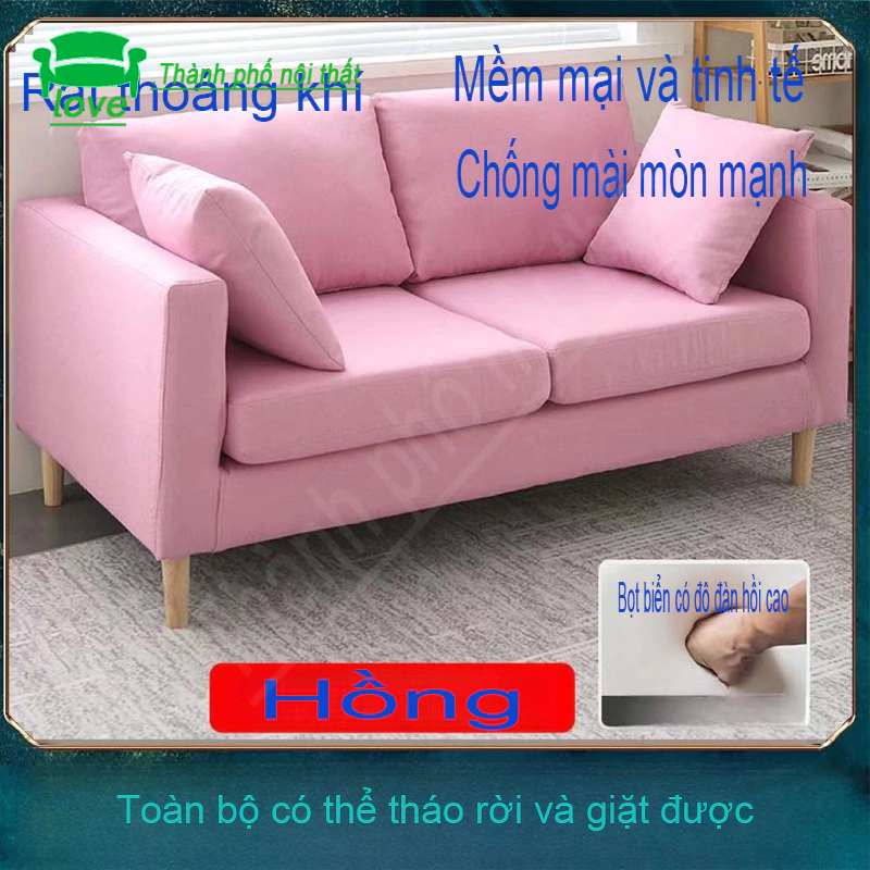 Căn hộ nhỏ đơn giản hiện đại sofa phòng khách cho thuê nhà phòng ngủ sofa có thể tháo rời và giặt được | BigBuy360 - bigbuy360.vn
