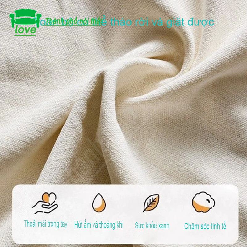 Căn hộ nhỏ đơn giản hiện đại sofa phòng khách cho thuê nhà phòng ngủ sofa có thể tháo rời và giặt được | BigBuy360 - bigbuy360.vn