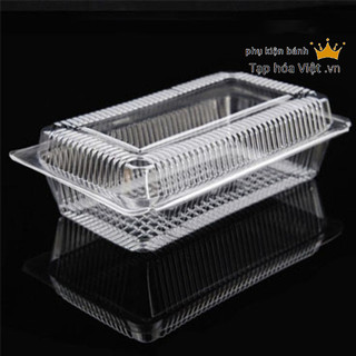 [Hộp C55] Lốc 100 Hộp Nhựa đựng bánh, Hộp Nhựa C55