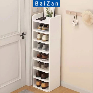 Kệ tủ giày gỗ thông minh 7 tầng, Kệ tủ giày nhiều ngăn gỗ MDF chống ẩm thương hiệu Baizan - BZ247