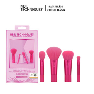 Bộ cọ trang điểm Real Techniques 4 Cây High Shine Mini Brush Set 0017