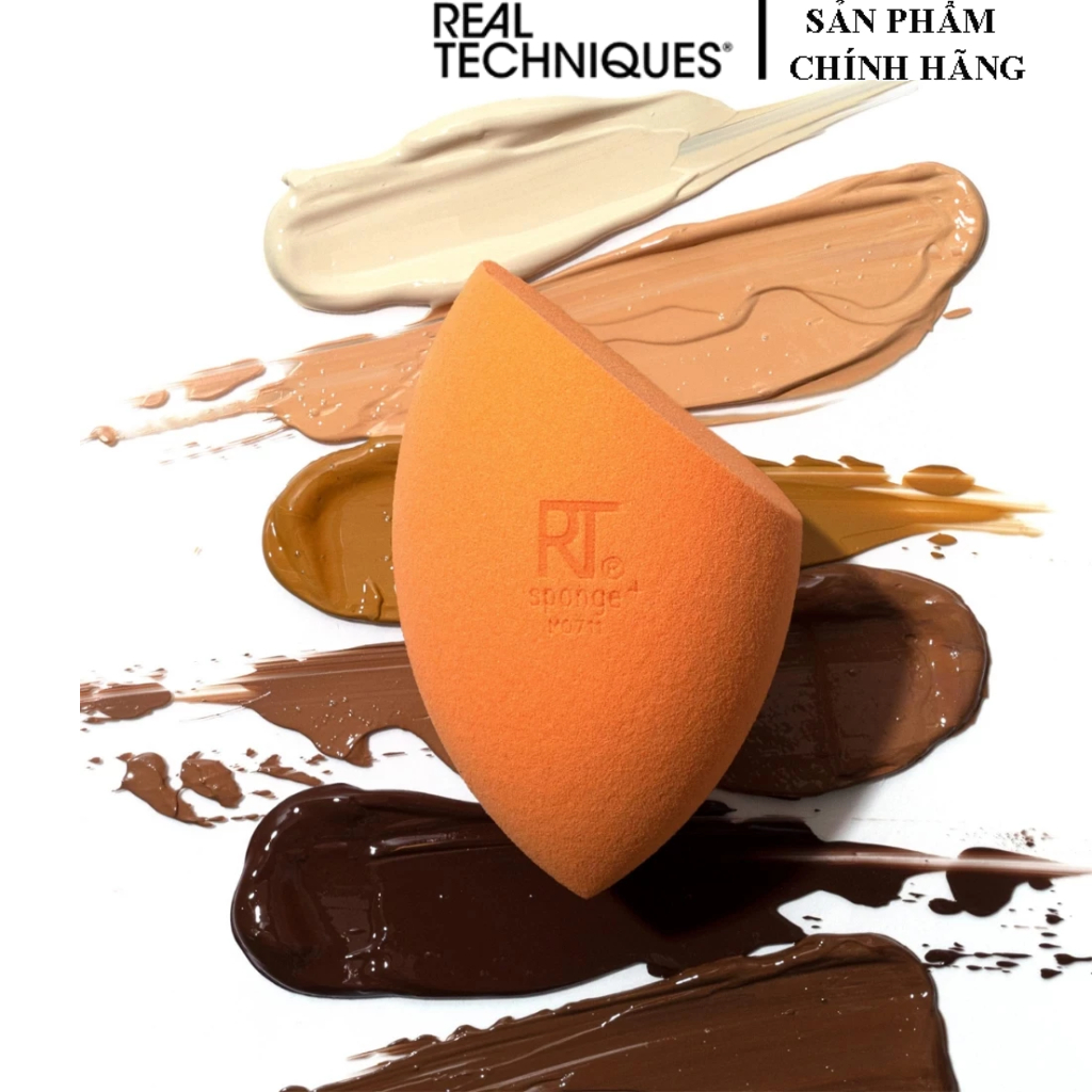 Mút Trang Điểm REAL TECHNIQUES Tán Nền Miracle Complexion Sponge (không hộp)