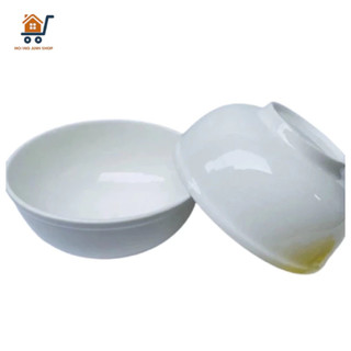Bộ 2 Bát Tô Sứ Trắng Trơn Nhiều Size, Tô Đựng Canh, Tô Phở Giá Cực Tốt - Tráng Men Cao Cấp