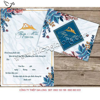 Thiệp mời tân gia GL