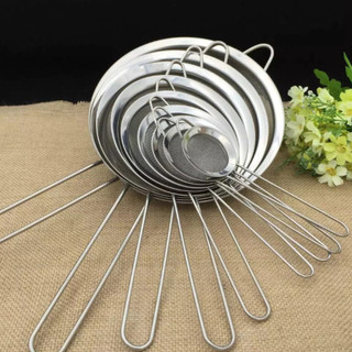 Rây lọc bột, cháo bằng inox 8cm/10cm/12cm/14cm/16cm/18cm/20cm/22cm - ray cảo inox - hàng việt nam chất lượng cao
