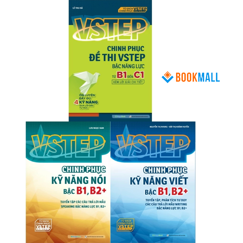 Sách - Combo VSTEP - Chinh phục kỹ năng Viết - Nói - bậc B1 B2+ lẻ tùy chọn | BigBuy360 - bigbuy360.vn