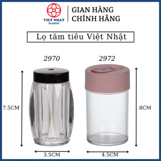 Lọ đựng tăm tiêu Việt Nhật (2972, 2970) - Việt Nhật Plastic HN