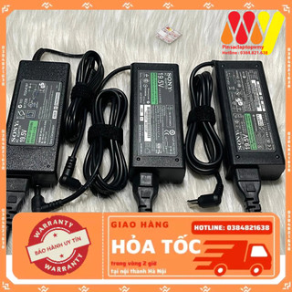 Sạc Laptop SONY Vaio 19.5V - 4.7A Tặng kèm dây nguồn (NEW 100%) bảo hành toàn quốc