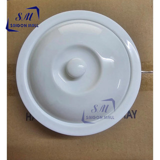 Thố sứ trắng chưng yến minh châu , bát sứ trắng 330ml có nắp đậy, thố kho quẹt, đựng canh, lc14
