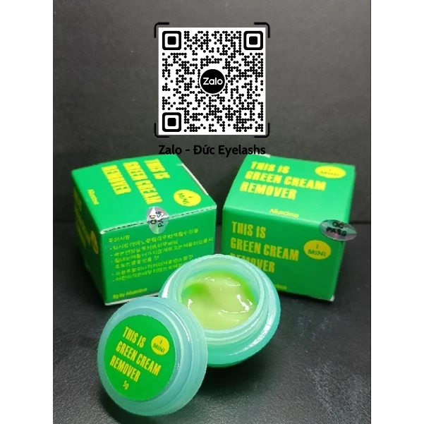 Sáp Tháo Mi hàn quốc KHÔNG CAY_Kem tháo mi Chuẩn Hàn 5gr_Đức Eyelashs