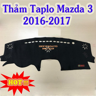 THẢM CHỐNG NÓNG TAPLO MAZDA 3 2015 - 2019 CHẤT LIỆU NHUNG 3 LỚP