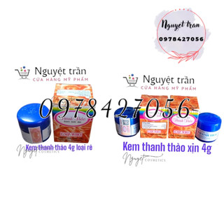 lẻ Kem thanh thảo hũ 4g trắng da nhanh giảm mụn thâm nám dị ứng hàng xịn