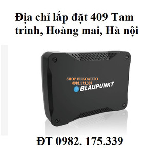 Loa siêu trầm đặt gầm ghế xe ô tô thương hiệu cao cấp Blaupunkt - XLF180A tặng kèm laiout xịn, dây AV