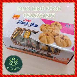 1 Hộp Bánh Hạnh Nhân 300g Tân Huê Viên Đặc Sản Sóc Trăng Bánh Bột Đậu, DING DING FOOD