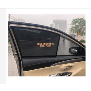 rèm che nắng vios 2019-2020-2021 2022 2023 2024. bộ 4 tấm