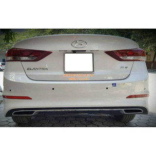 Líp sau chia 2 pô mẫu pô cho xe Elantra 2016-2018