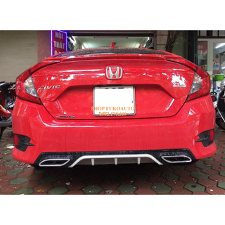 lippo xe Civic, Líp chia pô Honda Civic 2017 2018 2019 2020 2021