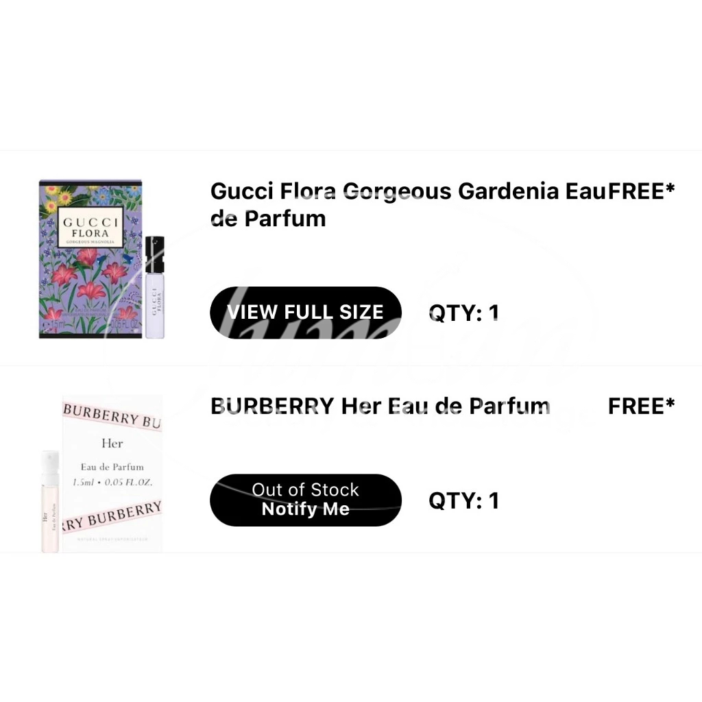 Nước Hoa Burberry Her EDP 1.5ml