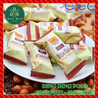 Mới - 1Kg Kẹo Gạo Lức Đậu Phộng Tân Huê Viên, Đặc Sản Sóc Trăng, Dinh Dưỡng, Ăn Vặt Siêu Ngon, Ăn Kiêng, DING DING FOOD