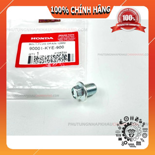 Ốc xả nhớt honda 12x15 cho xe tay ga xe số chính hãng honda 90001kye900