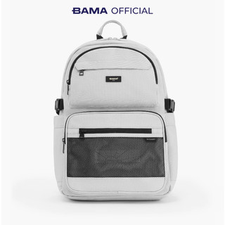 Balo nam nữ đi học đi làm BAMA Mesh Fabric Backpack MF105 chống nước nhiều ngăn, cặp sách đi học đựng laptop 15 6 inch