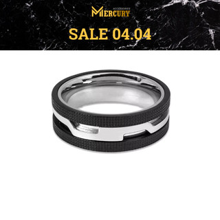 Nhẫn nam Mercury Bogie -Trang sức, phụ kiện đeo tay thời trang - Thiết kế họa tiết nam tính, mạnh mẽ