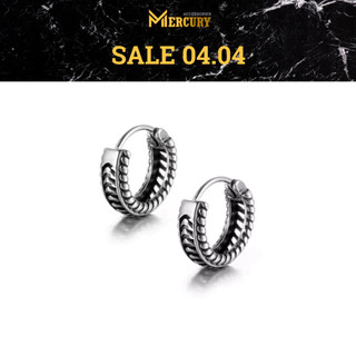 Khuyên tai bấm lỗ nam titan Armor - Trang sức, Phụ kiện thời trang Unisex - Thiết kế Basic, cá tính