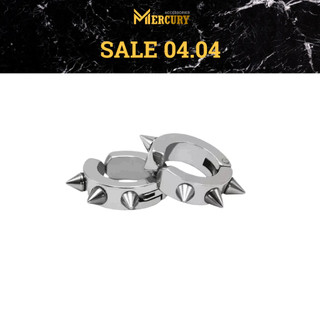 Khuyên tai kẹp nam Mercury Spikes - Trang sức, Phụ kiện thời trang Unisex - Thiết kế Basic, cá tính