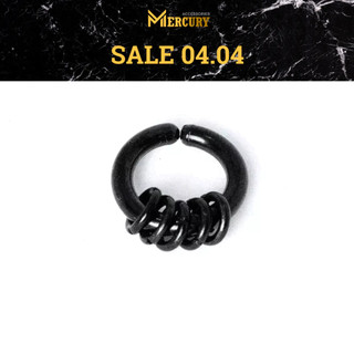 Khuyên tai kẹp Mercury Circle - Trang sức, phụ kiện thời trang khuyên tai Unisex nam/nữ - Thiết kế Basic, cá tính