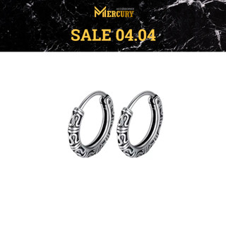 Khuyên tai bấm lỗ Mercury Retro - Trang sức, Phụ kiện thời trang Unisex - Thiết kế Basic, cá tính