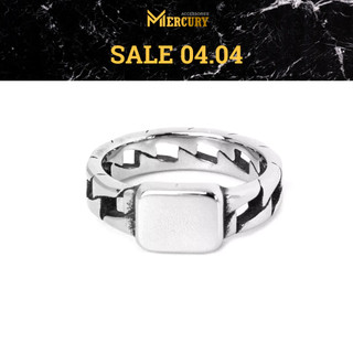 Nhẫn nam/nữ Mercury Braid Basic - Trang sức, phụ kiện đeo tay thời trang - Thiết kế họa tiết Mắt xích basic, cá tính