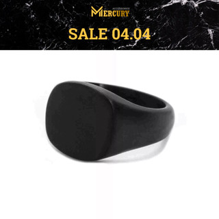 Nhẫn nam Mercury Basic Signet - Trang sức, phụ kiện thời trang trang Unisex - Thiết kế đơn giản, cá tính