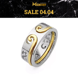 Nhẫn nam Mercury Motif - Trang sức, phụ kiện đeo tay thời trang - Thiết kế họa tiết Wukong, mạnh mẽ, cá tính