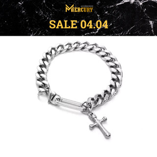 Vòng tay nam Mercury Basic Chains Cross - Trang sức, Phụ kiện thời trang Unisex - Thiết kế Basic, cá tính