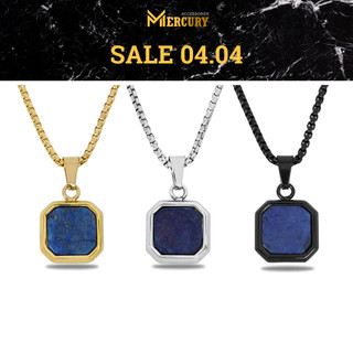 Vòng cổ nam/nữ Mercury Cube Dices Lapis - Trang sức, Phụ kiện thời trang Unisex - Thiết kế Basic trang nhã