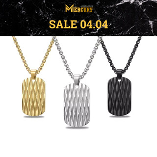 Vòng cổ nam/nữ Mercury Armor- Trang sức, Phụ kiện thời trang Unisex - Thiết kế Basic dạng thẻ