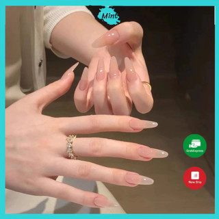 Nailbox thiết kế sơn gel thạch trơn nb122 nail box móng úp thiết kế 10 móng xinh đẹp - annienails