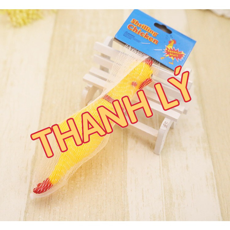 Đồ chơi cho Chó Mèo gà la hét - Shrilling Chicken