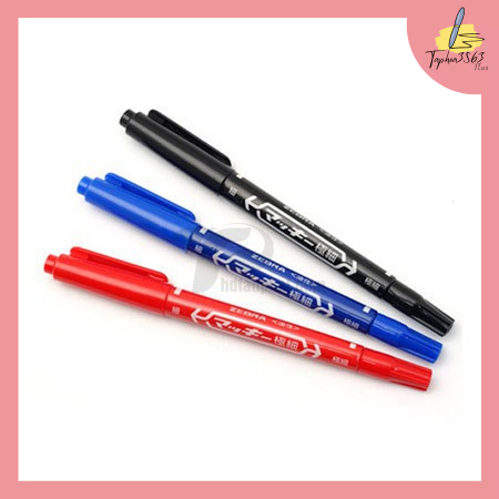 SET 5 Bút Dạ Kính 2 Đầu MO-120 Các Màu Đẹp