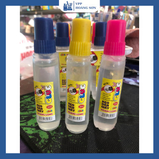 Hồ Nước Dán Thủ Công Hoàng Long 30ml (Vỉ 12 Lọ)