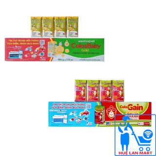 [CHÍNH HÃNG] Sữa Dinh Dưỡng Pha Sẵn Vitadairy ColosBaby Thùng 48 Hộp x 110ml (Bổ sung sữa non, hệ miễn dịch khỏe mạnh)