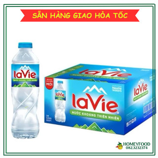 Thùng nước khoáng lavie 24 chai 500ml
