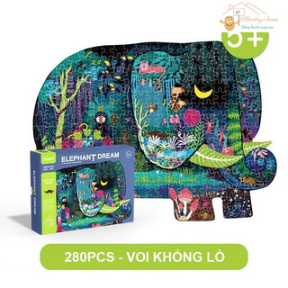 Ghép hình puzzle 280 pcs Mideer chính hãng