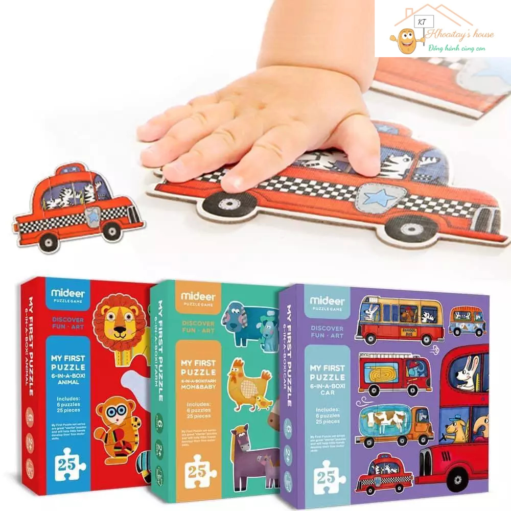 XẾP HÌNH MIDEER “MY FIRST PUZZLE