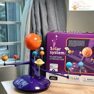 Solar system- Mô hình hệ mặt trời bản chiếu bóng