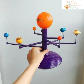 Solar system- Mô hình hệ mặt trời bản chiếu bóng