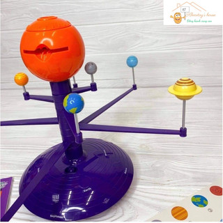 Solar system- Mô hình hệ mặt trời bản chiếu bóng