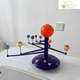 Solar system- Mô hình hệ mặt trời bản chiếu bóng