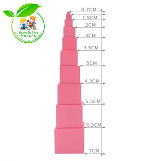 Tháp hồng loại nhỏ - Mini Pink tower