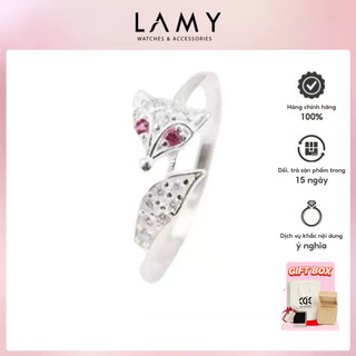 Mã ẩn nhẫn bạc nữ cde enchanting fox ring silver cde8202sv - nhẫn bạc ta cao cấp